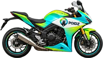 Dessin d'une moto