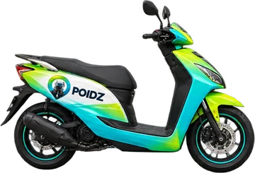 Dessin d'un scooter